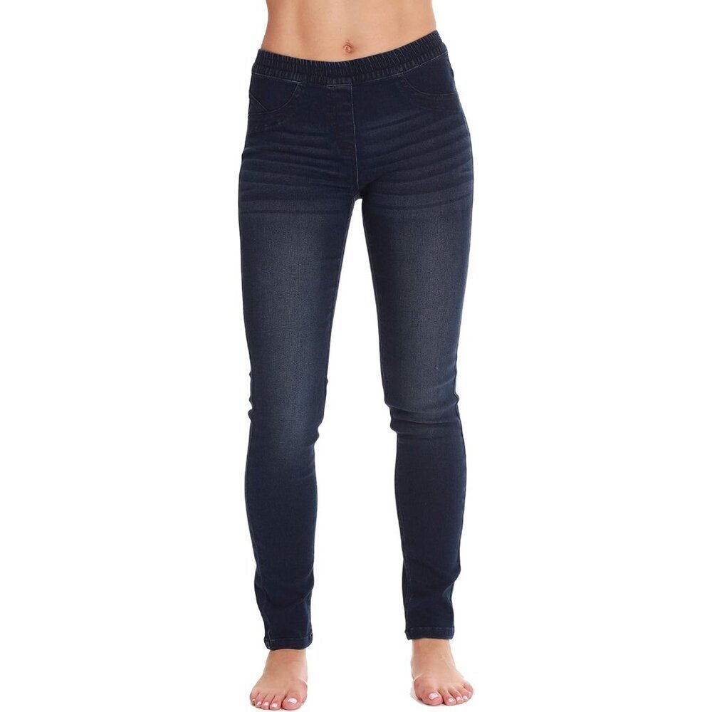 Women’s Stretch Denim Jeggings High Rise Skinny Pockets Comfort Pants